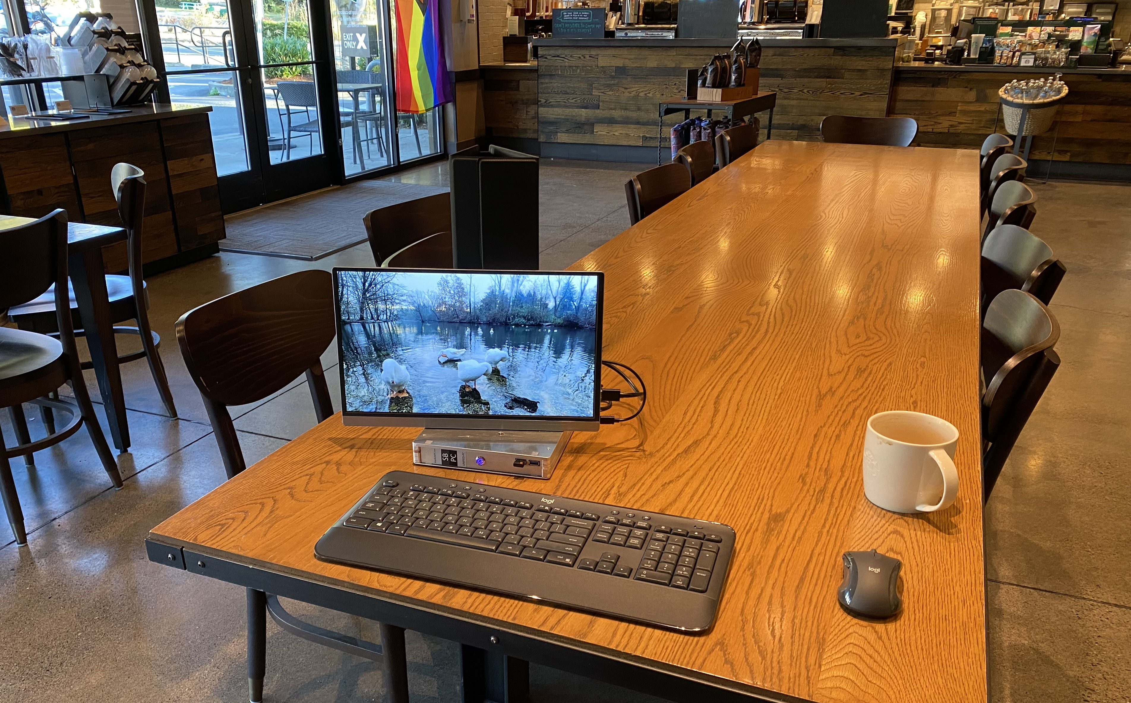 The Prototype at a Coffee Shop